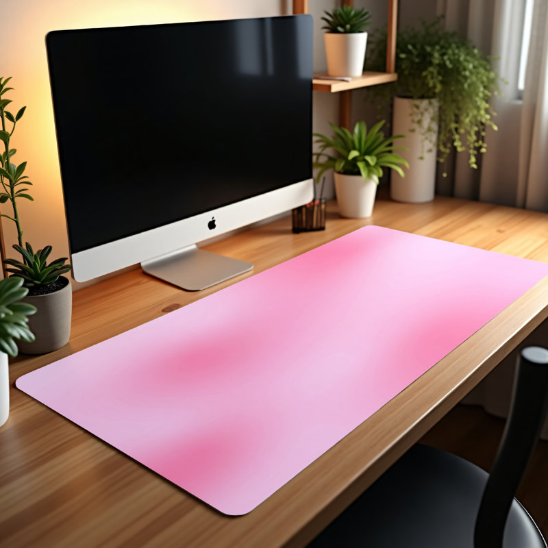 Polyester Desk Pad, 14.4x12.1