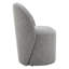 Chaise d'appoint rembourrée avec roulettes pivotantes Lola-115308850