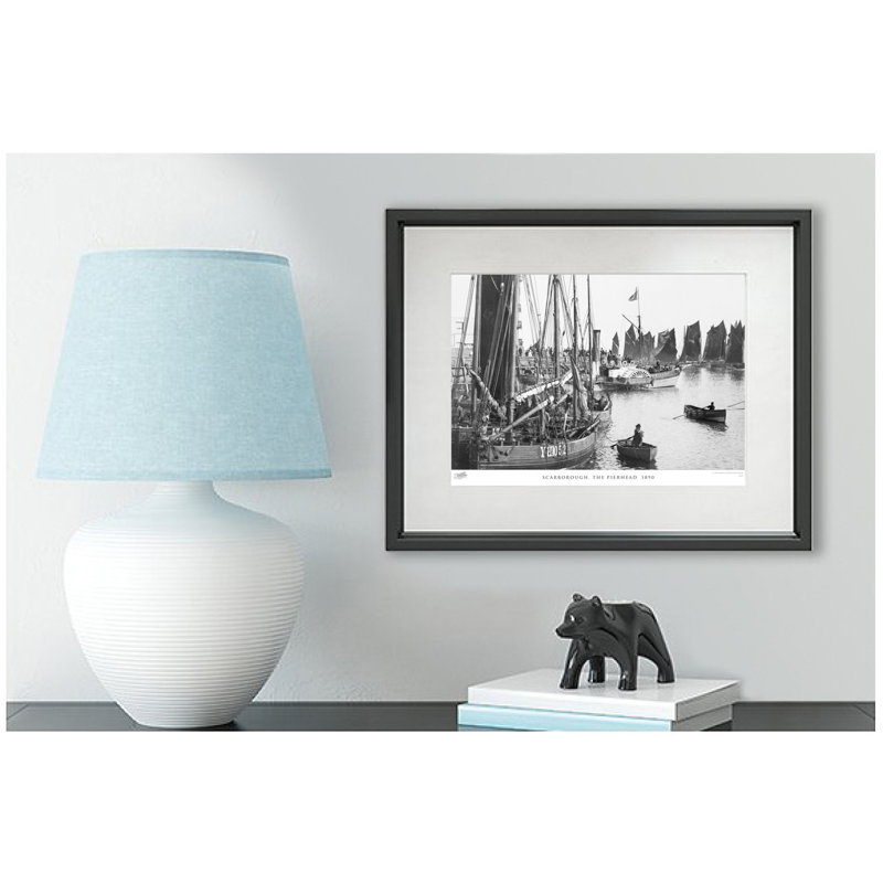 Scarborough, The Pierhead 1890 by Francis Frith - Single Picture Frame Print, 60cm H x 80cm W x 2.3cm D