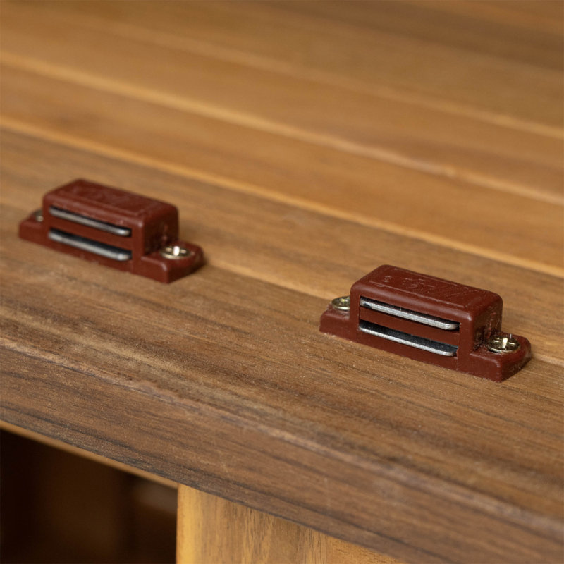 Kedzie Acacia Wood Cabinet