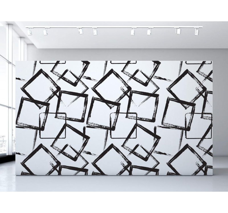 Geometric Peel & Stick Wallpaper Roll by Jamie Graney