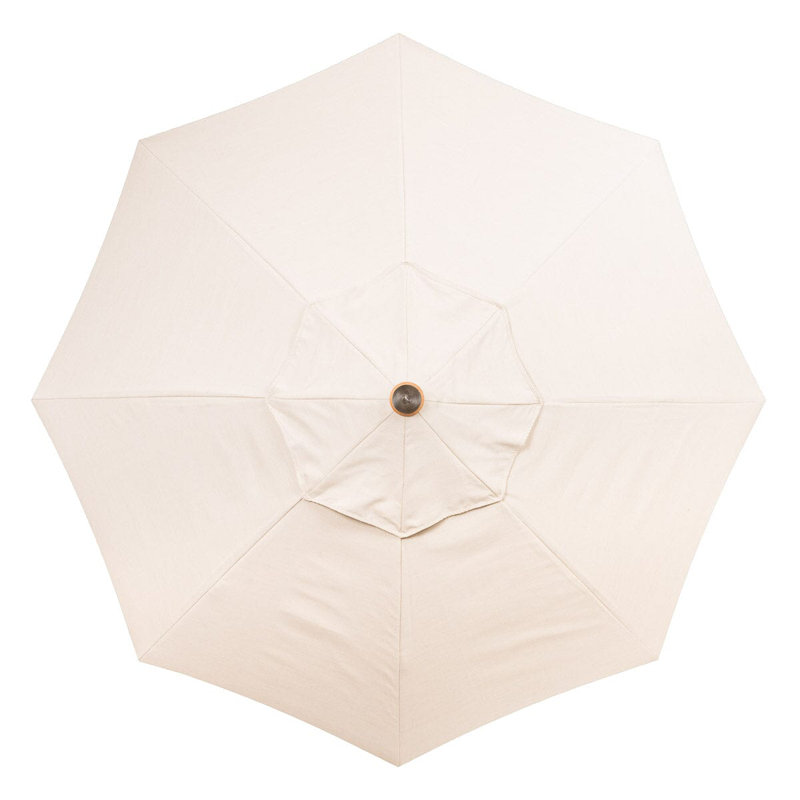 Market 84'' W Umbrella, Cream/Tan