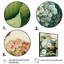 Hydrangena bleu rétro II - art mural floral-87380526-87380524