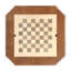 Table de jeu Galini, noyer-125000891