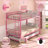 Aafke Twin-Over-Twin Bunk Bed with Trundle,Metal Trundle- W/Safety Rail and Ladder-1482041283