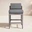 Tabouret d'extérieur en bois avec coussin Aerilyn-93692945-93692946-93692947