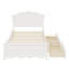 Platform Bed Featuring Headboard and Two Under-Bed Drawers, Space-Saving Design-65553160