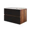 30 po Meuble-lavabo mural 2 tiroirs-1206717001