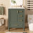 24" Modern Bathroom Vanity with Ceramic Sink-128979813