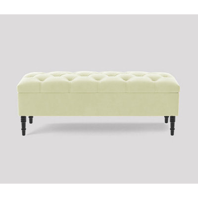 Velvet Upholstered Bench