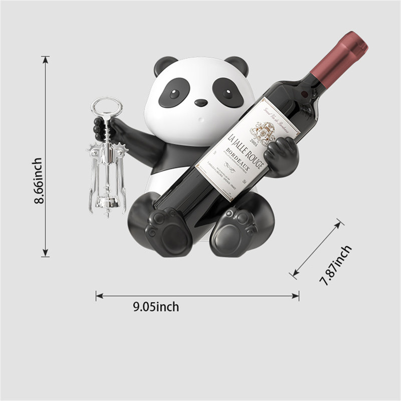 Support à vin Panda