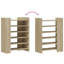 Shoe Cabinet 74.5X37.5X100 Cm Engineered Wood-673456751