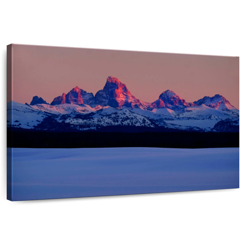 Alvord Grand Teton Winter Glow
