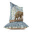 Housse de coussin décoratif en polyester Mystic Elephant Earnistine-53161388