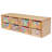 8 Compartment Manufactured Wood Cubby