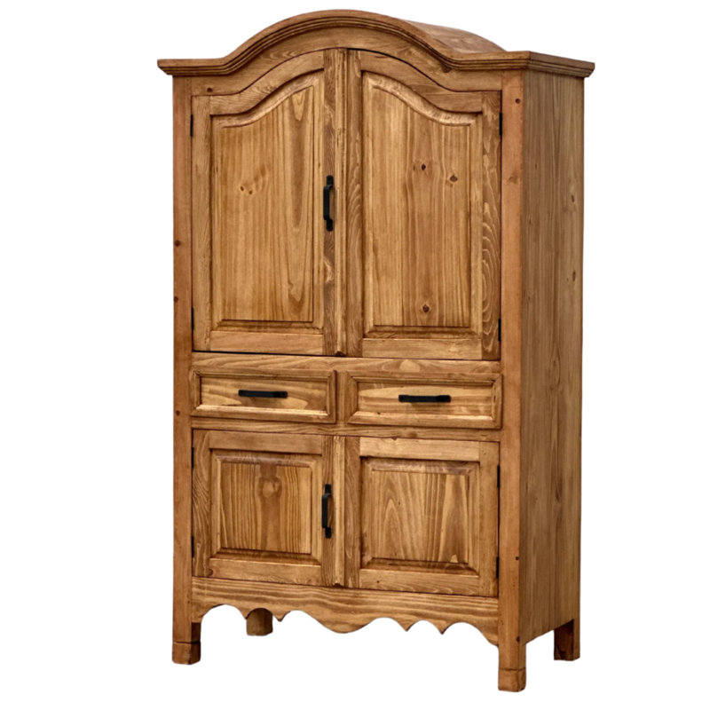 Dmere Solid Wood Armoire