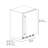 ZLINE Autograph Edition 24 in. Touchstone 151 Can Beverage Fridge with Solid Stainless Steel Door-94365320