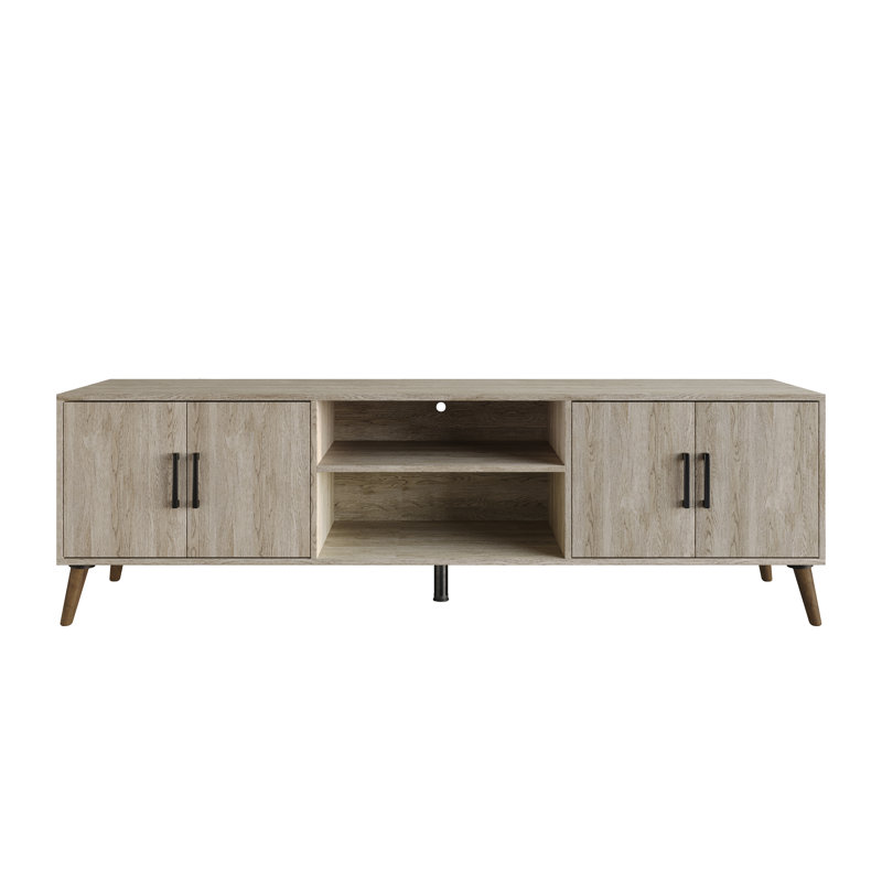 Juneau 71" TV Stand, Grey
