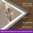 Dineen Front and Backlit LED Bathroom Vanity Mirror With Aluminum Framed and Tempered Glass-774111414-790965673