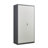 Metal Large-Capacity Wardrobe With Hanging Rod And Compartments, Lockable Closet With Locks & Keys, Steel Construction, Waterproof & Fireproof, Suitable For Bedroom, Living Room And Laundry Room-1354374241