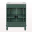 Meuble-lavabo de 24 po avec lavabo supérieur, armoire de rangement moderne avec 2 portes à fermeture douce et tablette réglable, structure en bois massif.-288999821