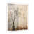 White Single Picture Framed