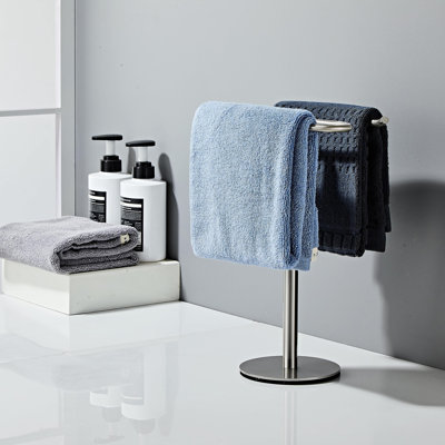 Porte-serviettes sur pied 13 pouces