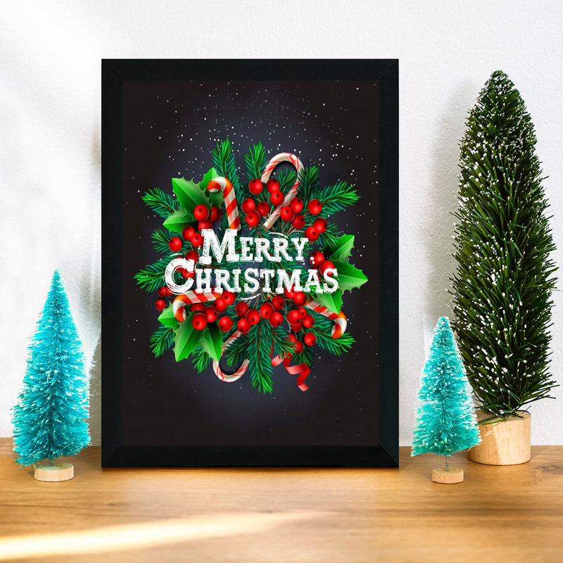 Decorative Framed MDF Painting