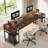 78.7" Double Computer Desk Office Desk - Shared Workspace Solution