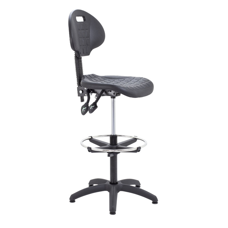 Hoquiam Drafting Chair, Height Adjustable