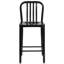 Tabouret de comptoir de 24 po en métal de qualité commerciale avec repose-pieds Carouthers par Flash Furniture-33123336-70482176