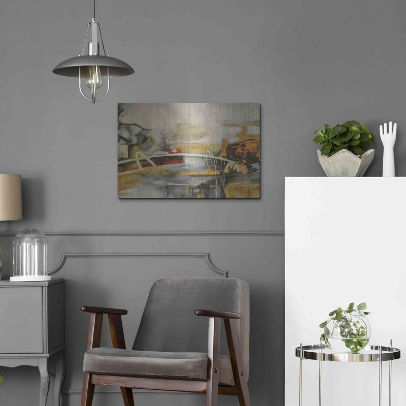 "Composicion I" par Gabriela Villarreal, H 16 po x l 24 po