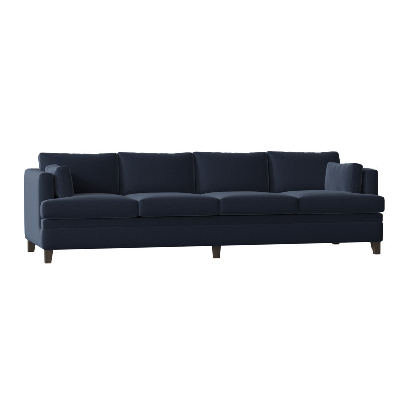 Todd Sofa, Bella Black Performance Velvet, Brown Mahogany