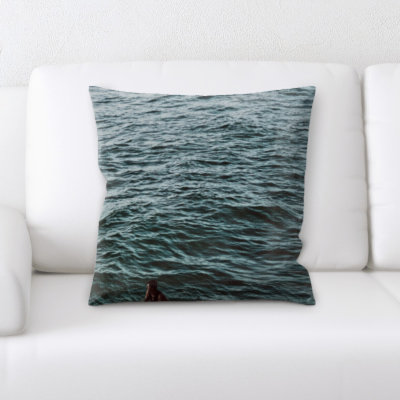 Preston Microsuede Reversible Throw Pillow
