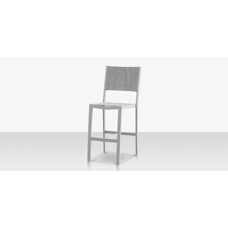 Chaise sans accoudoirs Fusion Bar, Argent argent, Platine Metallica