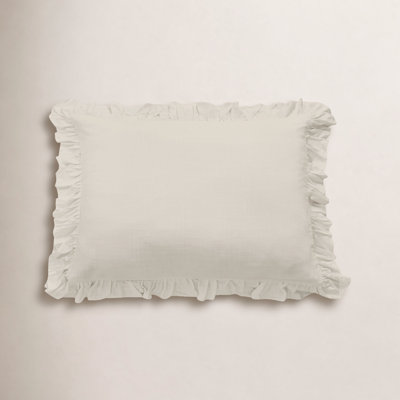 HiEnd Accents Lily 27" x 39" Linen Pillow Cover