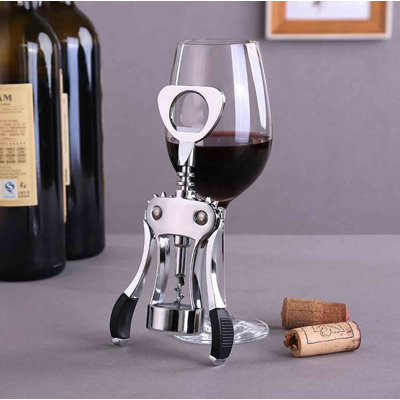Ouvre-bouteille d'eau pour bouteille de vin Ouvre-bouteille de bière en acier inoxydable