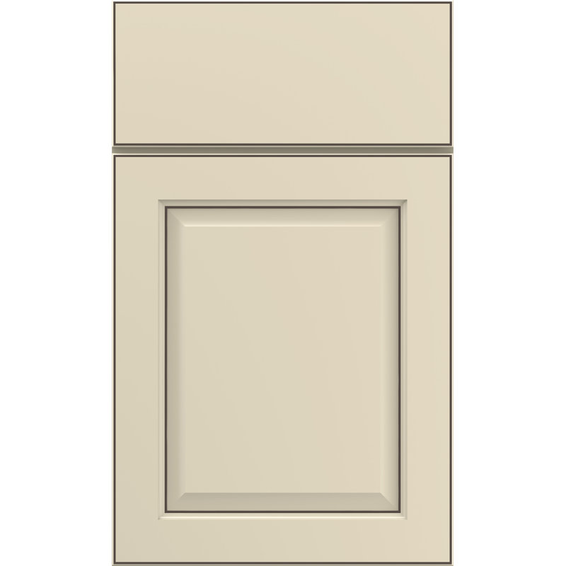 Dwelling Value Greystone Door Sample, Parchment/Stone Glaze, Maple