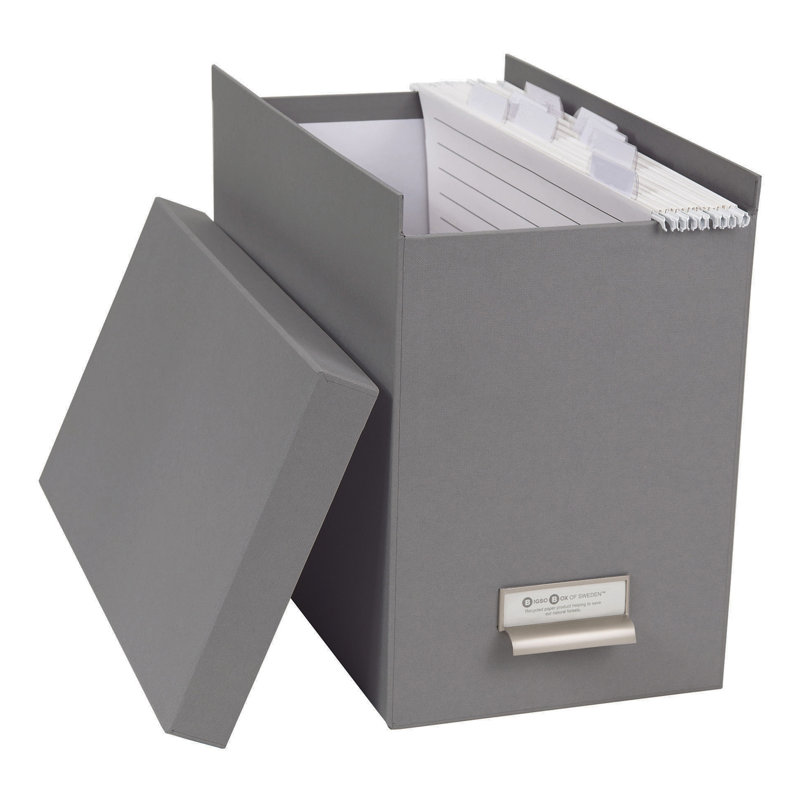 John File Box, Gray
