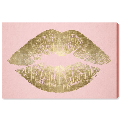 " Solid Kiss Blush And Gold "