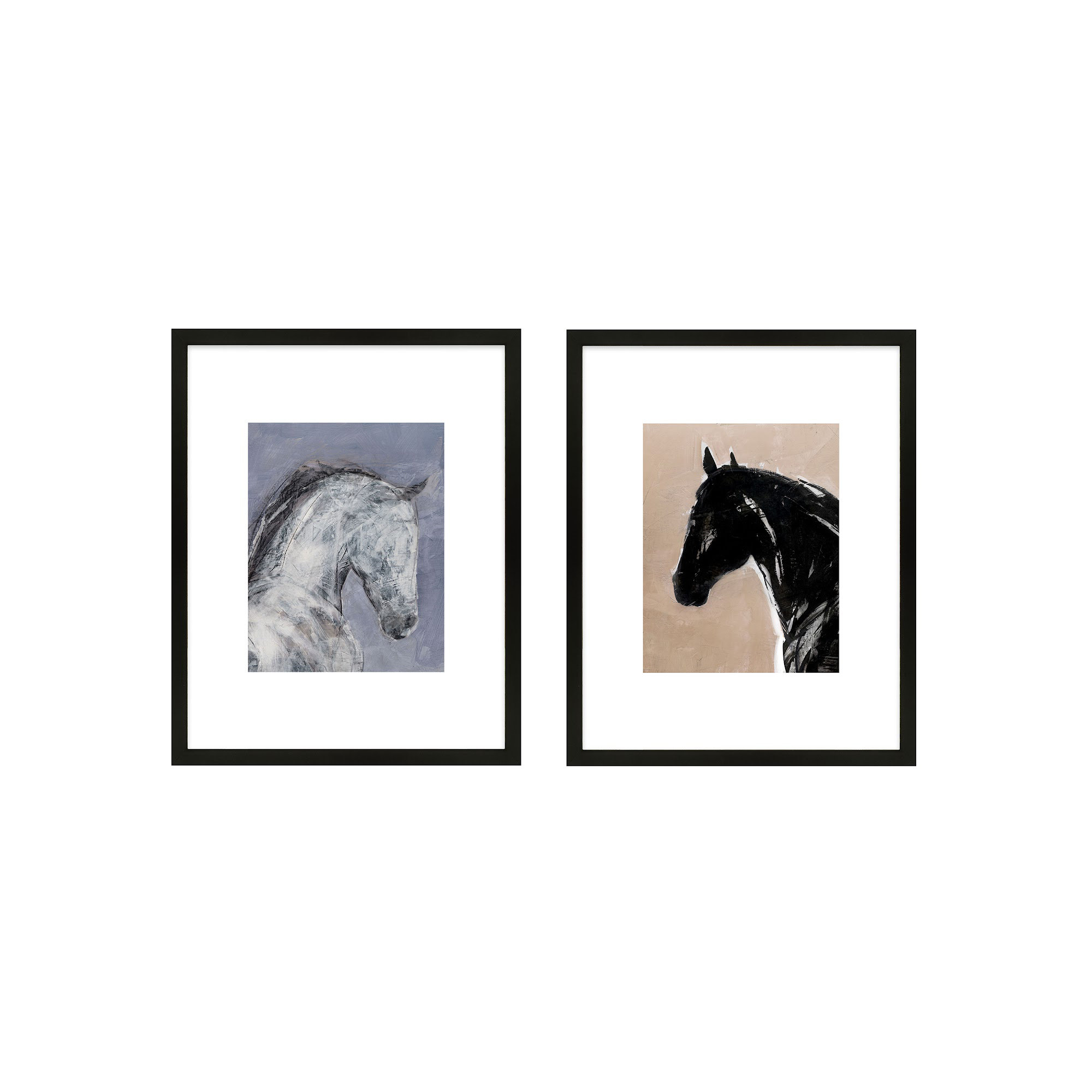 Spirit & Essence by Ivo Stoyanov, Black Framed Paper, 30" H x 48" W