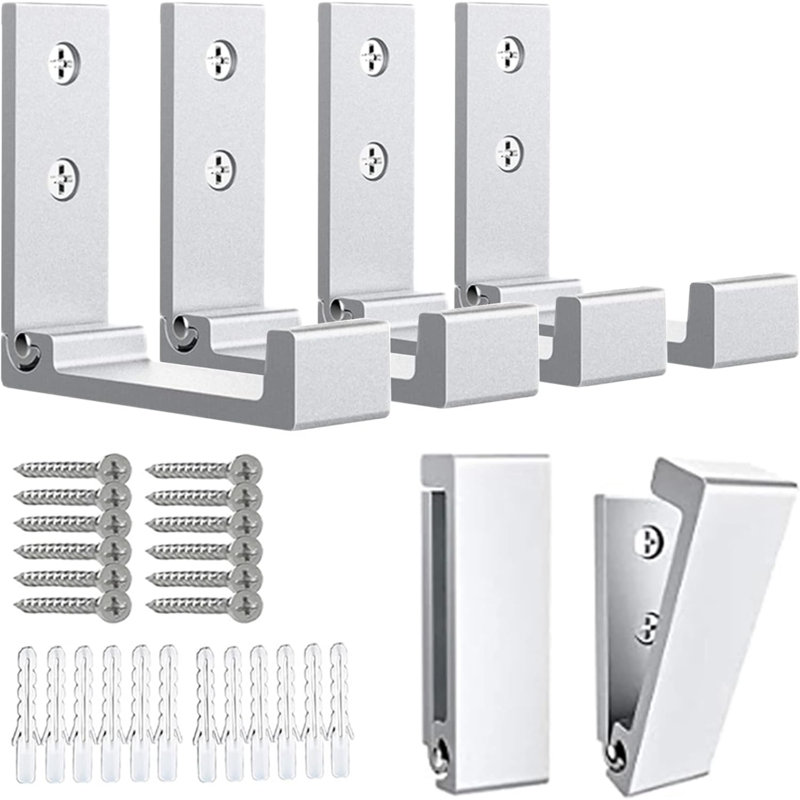 Penilopa Aluminium Wall Wall Hook, Silver