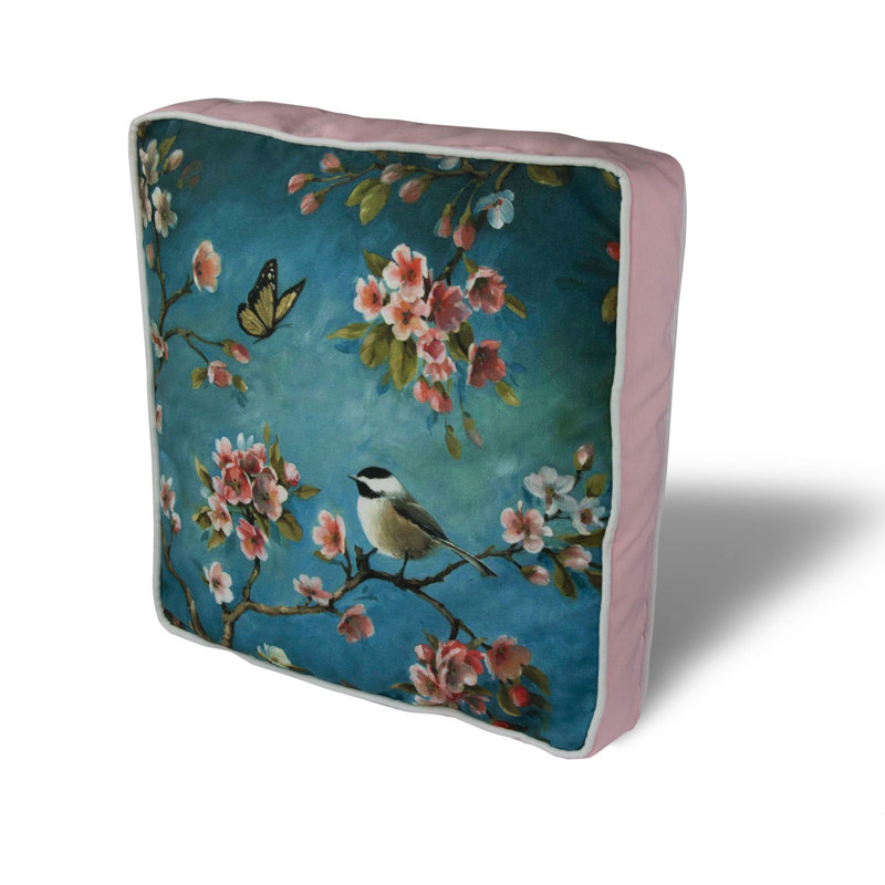 Premium Washable Cushion with Removable Cover, 16.5 x 16.5 inches | 50% Cotton / 50% Polyester, Silicone Filling, Concealed Zip | Soft & Comfortable for Home Decor, Perfect for Living Room, Bedroom, and Outdoor Use