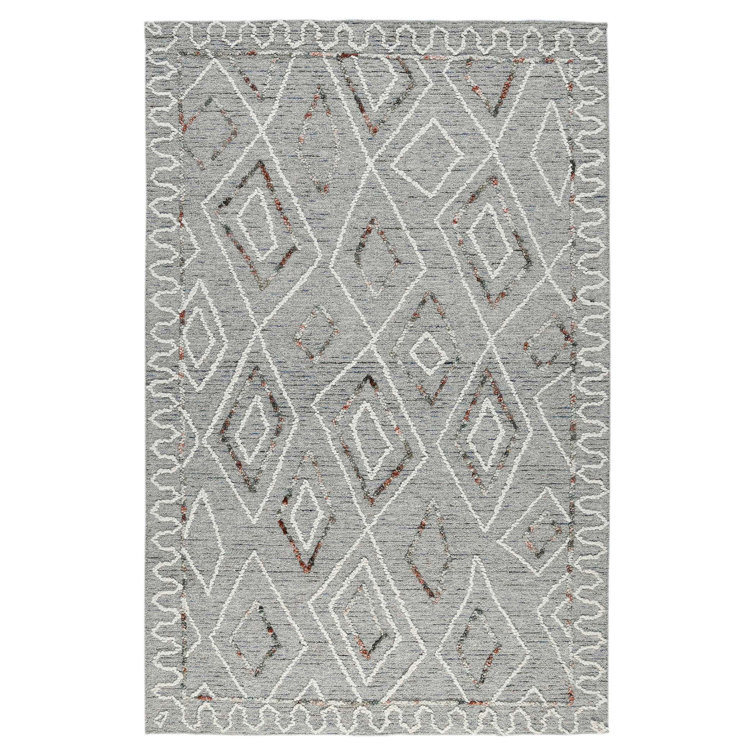 Shiven Wool Geometric Indoor Rug