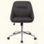 Chaise de bureau rembourrée et réglable pour bureau à domicile-1458562583