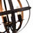 Balfe 4 - Light Wood/Black Pendant