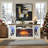 36" Infrared Electric Fireplace With Removable Trim Kit Insert-1291763536