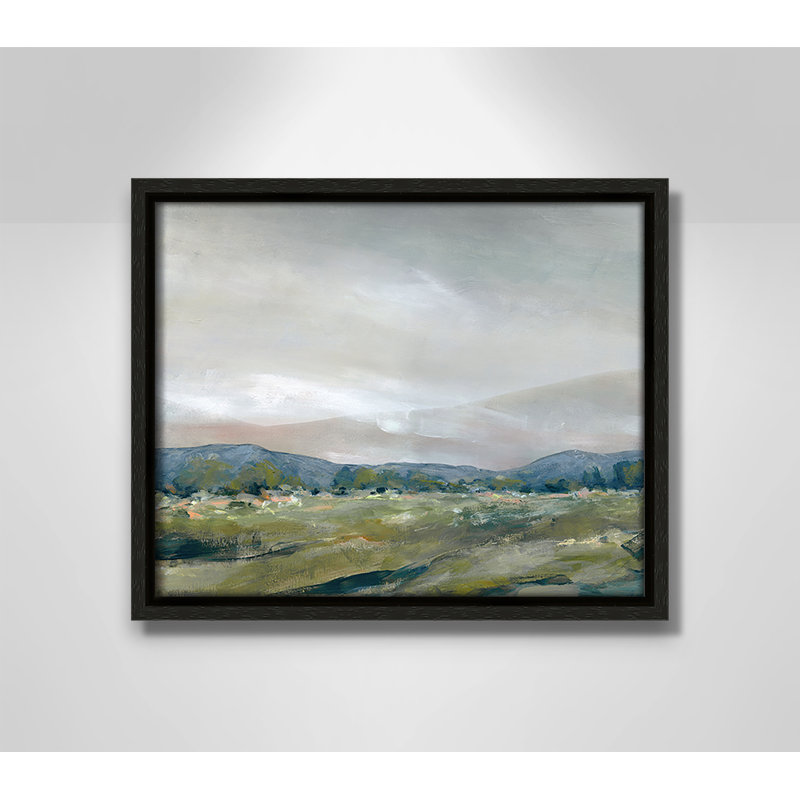 «The Spring Coulee Print» par Carol Robinson, Espresso, H 9,5 po x l 11,5 po