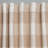 Treve 100% Cotton Room Darkening Buffalo Checkered Curtain Panel with Rod Pocket Top and included hook clips -57192989-57192986