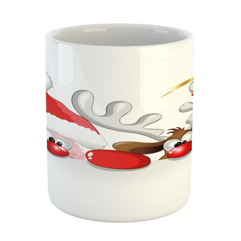 Grande tasse à café père noël
